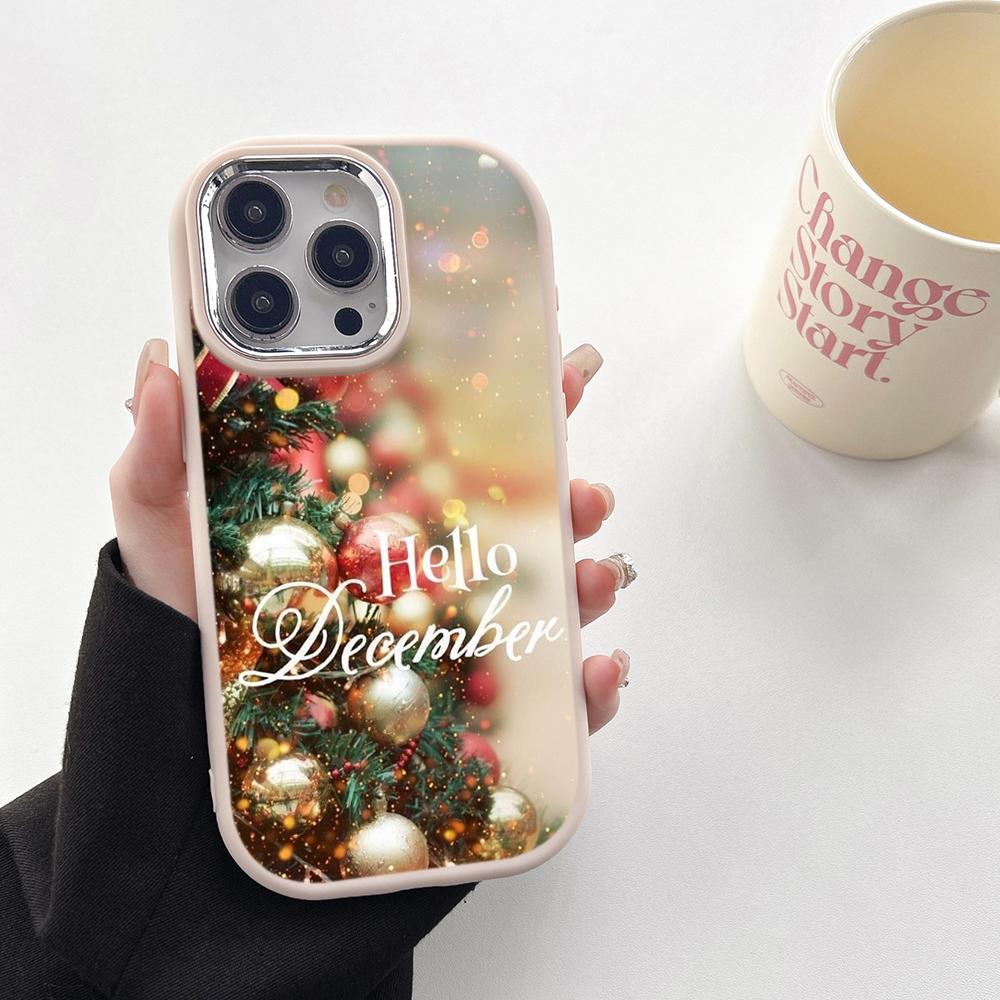 N118 Новогодний Веселый Рождественский дизайн Мягкие чехлы для телефонов Samsung S24 S23 — фото 19