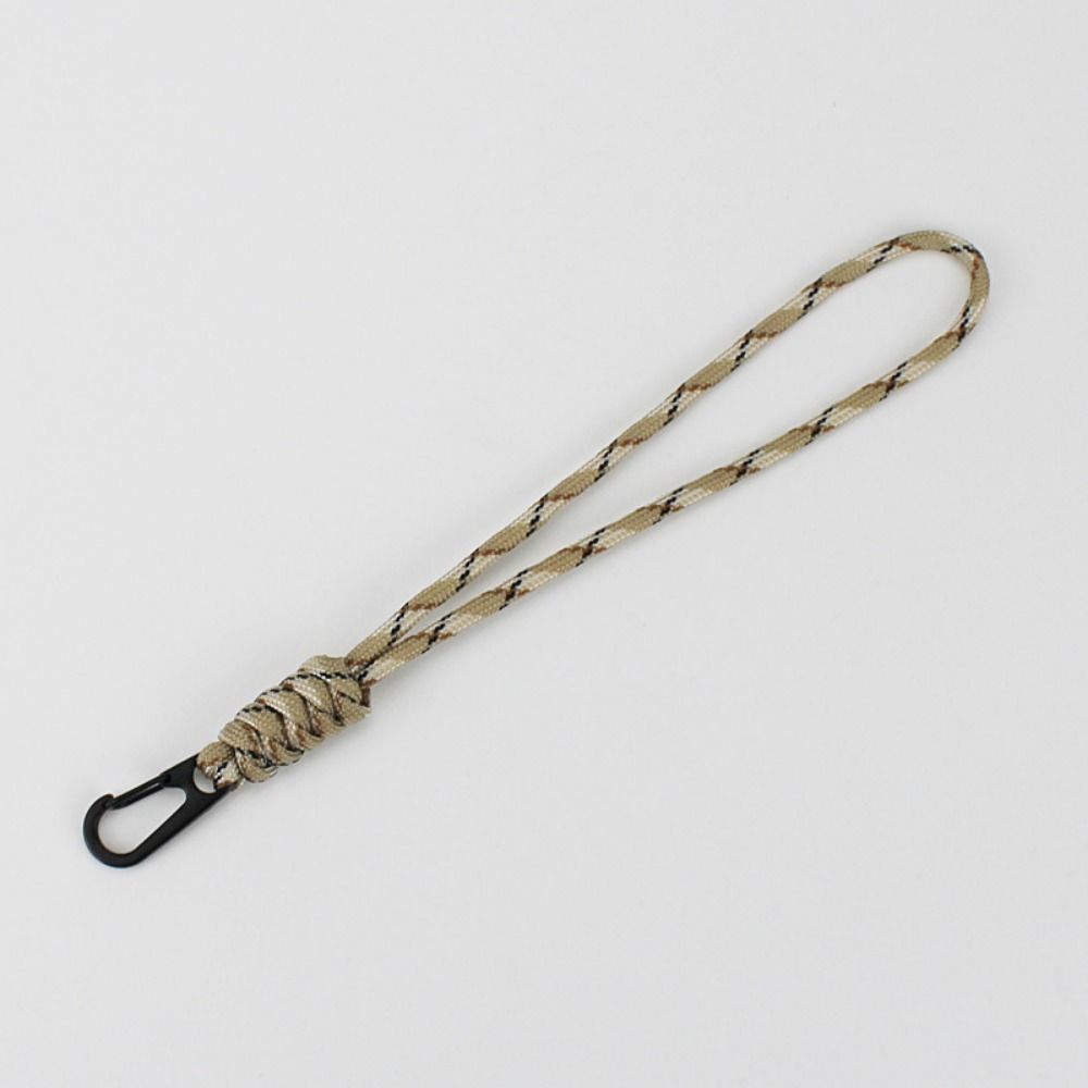 

Ремешок на запястье с пряжкой Сверхпрочный ремешок Паракордовый ремешок Брелок-ремешок Плетеный тканый брелок C2