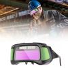 Headworn Automatic Dimming Welding Glasses Anti-glare Dimming Soldering Glasses Eye Protection Solar power Solder Lenses Welder