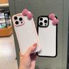 Large Hole Acrylic Rhinestone Bow Is Suitable for Apple 16promax Mobile Phone Case, Apple 15promax All-inclusive 14.