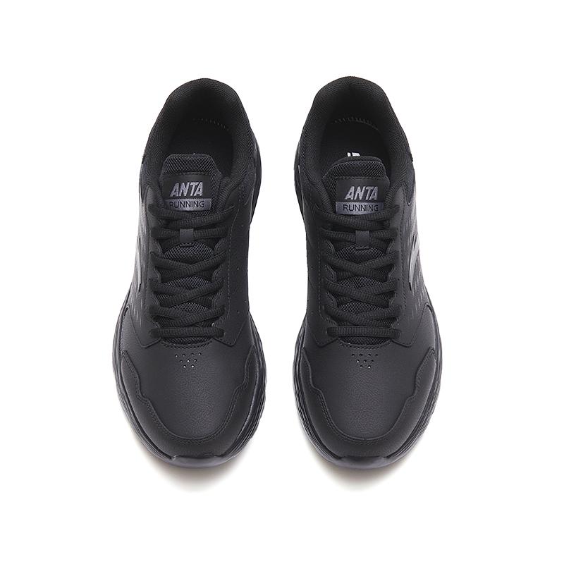 Anta Komfortable Støtdempende Slitesterke Lettvektige Sklisikre Lave Løpesko Herre Sneakers Svart 912355592-5