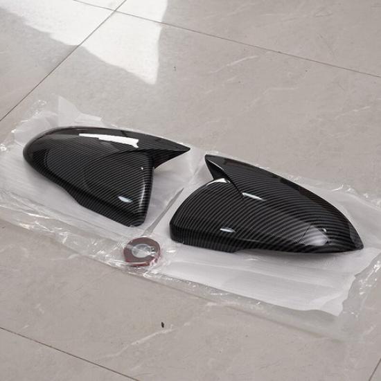 Driver&Passenger Side Mirror Cover Caps Carbon Fiber For KIA K5 Optima 2016-2020