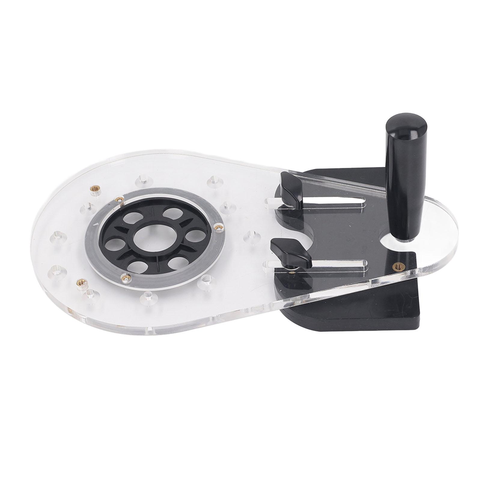 

Универсальный набор для фрезера Акрил ABS Точная резка Регулируемая стабильная направляющая для фрезерования