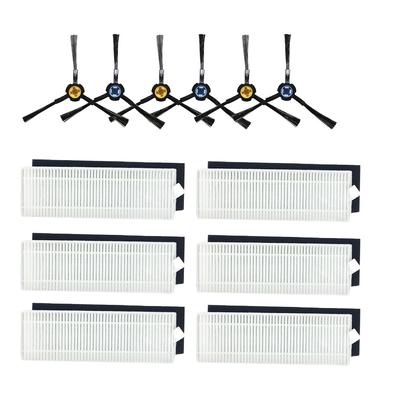 Parts Dust Filter Mop Pad Rag Hepa Filter Side Brush Mop Coth Replacement for Chuwi Ilife A7 A9S Robot Vacuum Cleaner