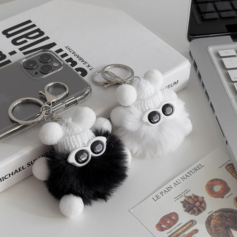 Cute Plush Fur Keychain Ac-9511c