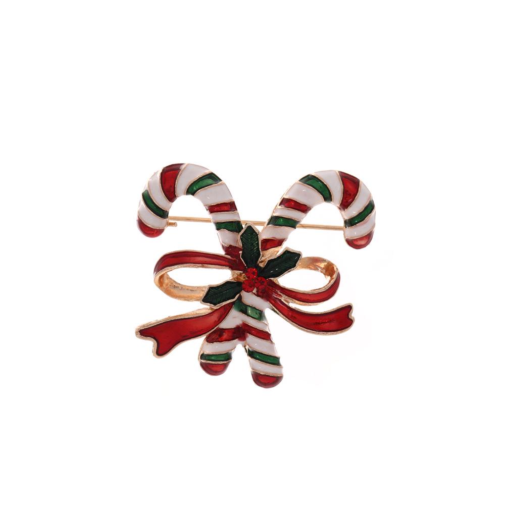 Creative Enamel Christmas Brooch: Festive Fashion Accessory and Sweet Clothing Decoration
