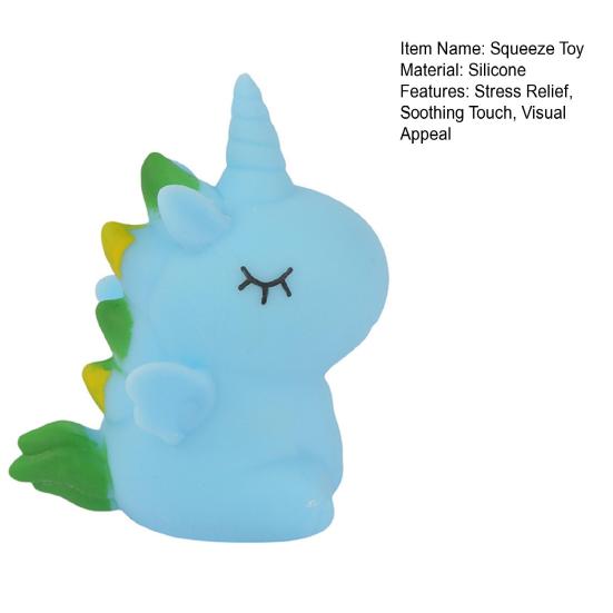 Glitter Squeeze Toy Slow Rebound Soft Elastic Pinching Feeling Cute Decompression Tool for Kids Portable Stress Reliever