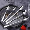 Stainless Steel Long Handle Mixing and Condiment Spoon Set