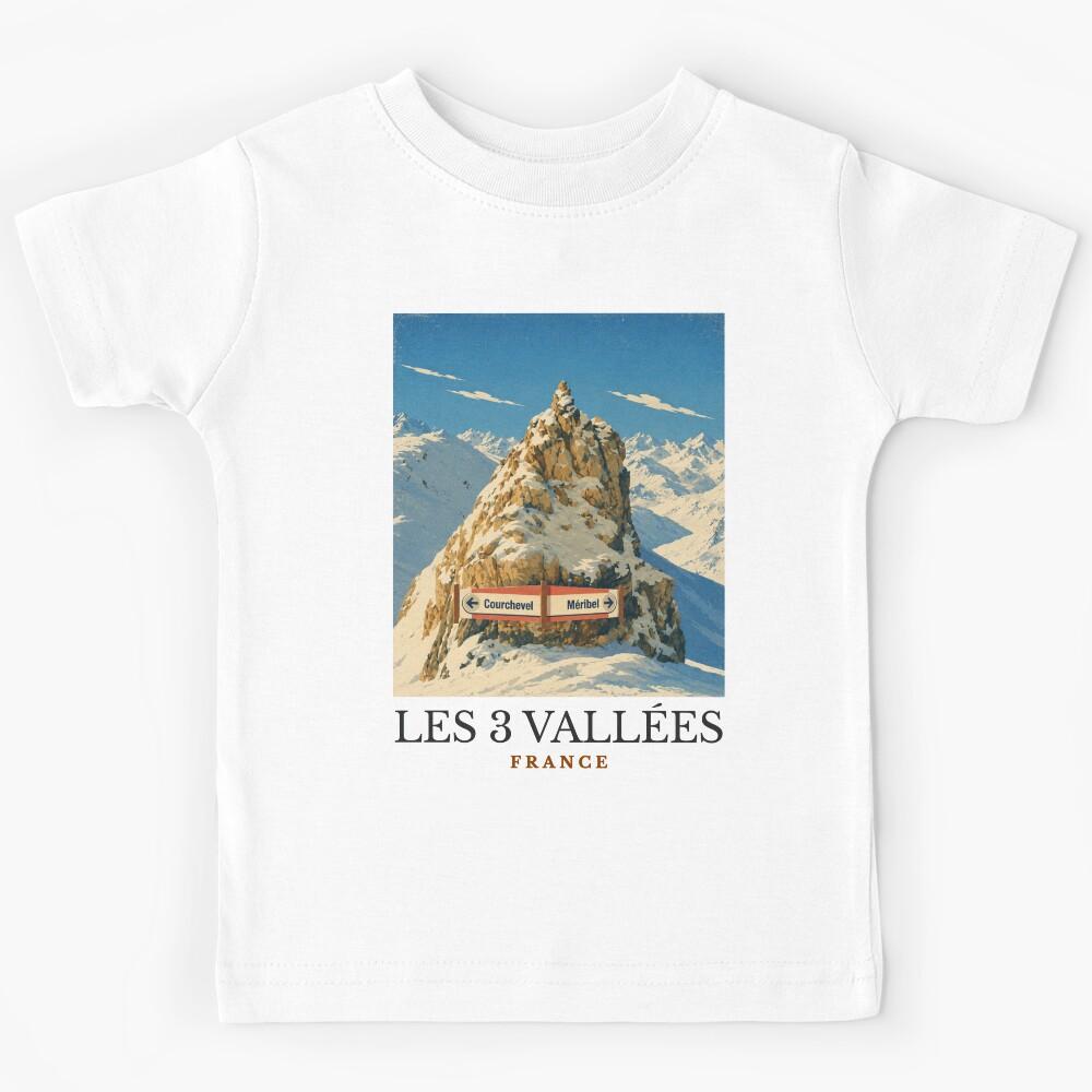 Les 3 Vallées - France Kids T-Shirt 110