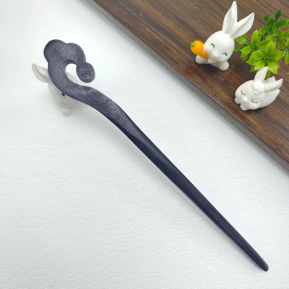 Vintage Simple Hair Accessories Chinese Style Wooden Hair Clips Antiquity Handmade Traditional Hair Fork Retro Hair Sticks