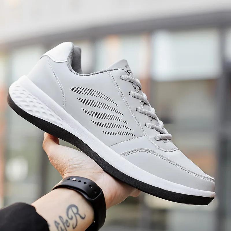 Mode Herren Freizeitschuhe Leichte Herren Laufschuhe Bequeme Stoßdämpfende Weiche Herren Sneaker Große Größe Tenis Hombres