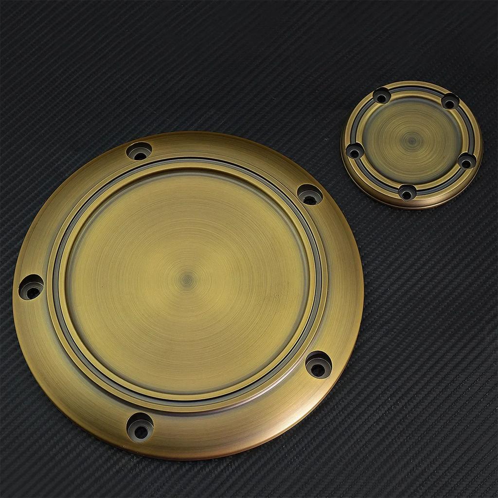 Motorcycle 5 Holes Derby Clutch Timing Timer Cover Engine Covers For Harley Dyna Touring Softail Electra Glide FLHR FXD 99-2017