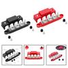 2 Adet 12V-48V DC Bara Dağıtım Bloğu 250A Bara M8 Terminal Vidaları ile Ağır Hizmet Tipi Güç Dağıtım Terminal Bloğu