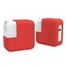 Colorful Silicone Power Adapter Case Portable Anti-drop Shockproof Protective Cover 29W30W35W Dustproof Charger Case for MacBook