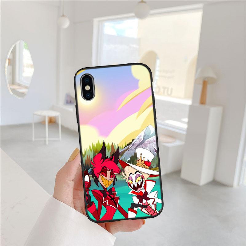 BF68 H-Hazbins Alastor H-Hotels Soft Shell Phone Case for Redmi Note 13 14 Pro+ Plus A3 A3X 13X 13C 13R 14S 14C 14R