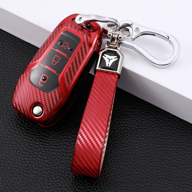 Overseas Ford Ranger, Mondeo, F150 Key Shell - Carbon Fiber