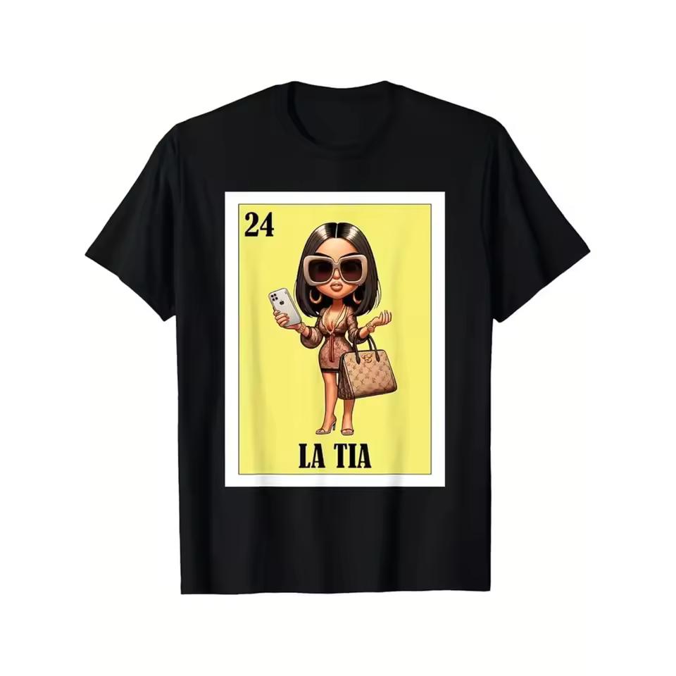 Funny Mexican Designs For Familyfunny Mexican Design For Aunt Fresa Version La Tia T shirt