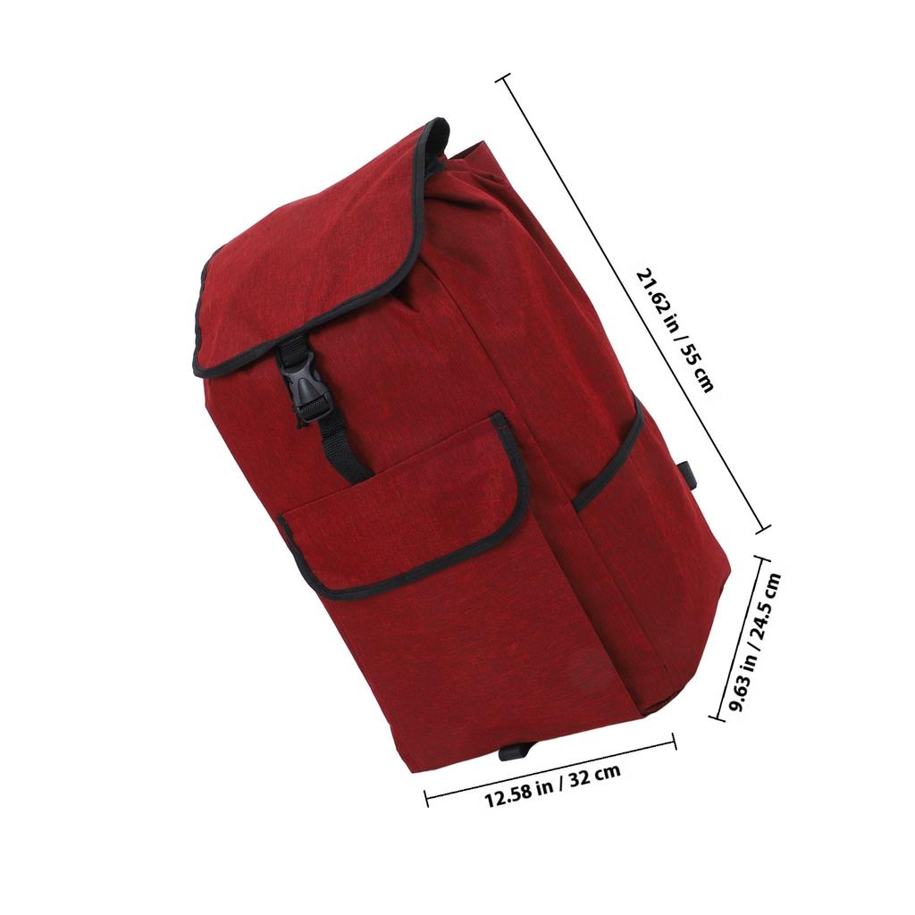 Shopping Cart Bag Oxford Cloth Thickened Foldable Trolley Replacement Large Capacity Grocery Travel Tote Waterproof Spare Bag