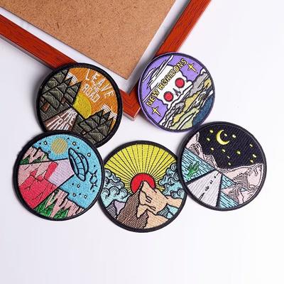 5 Stück/Packung schmelzbare Stickerei-Patches zum Aufbügeln für Kleidung, thermoadhäsive Patches für Jacken, Jeans, Rucksäcke, zum Aufbügeln