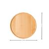 Round Walnut Wood Coaster Durable Stand Mug Tea Coffee Cup Pad Heat Resistant Beech Wood Coaster Table Tableware Decor