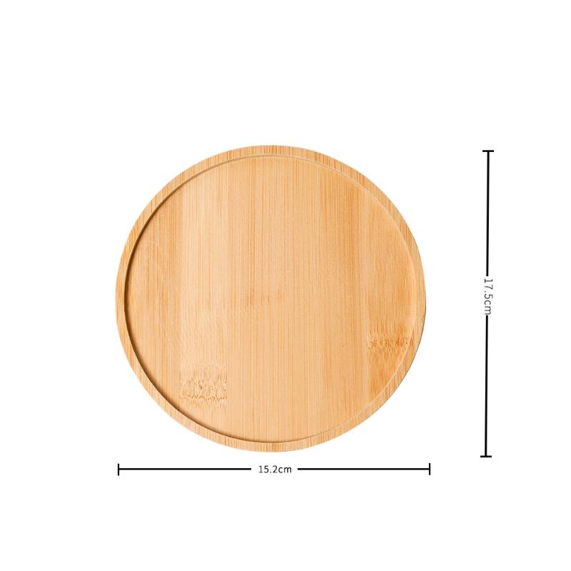 Round Walnut Wood Coaster Durable Stand Mug Tea Coffee Cup Pad Heat Resistant Beech Wood Coaster Table Tableware Decor