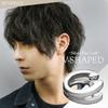Shinjuku Gin no Kura V-Line Silver 925 Ear Cuff (Single Earring) - Simple Design