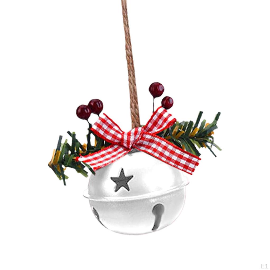 Weihnachtsglocke Hängeornament Baumglocken Anhänger Metall für