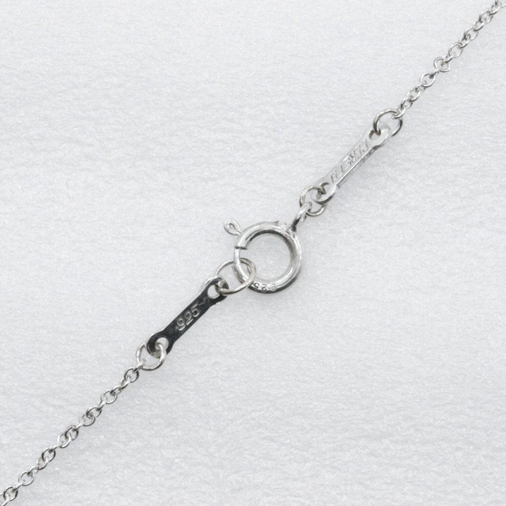 TIFFANY&Co. Open heart Necklace Elsa Peretti Silver925 heart 2.6g Women Used