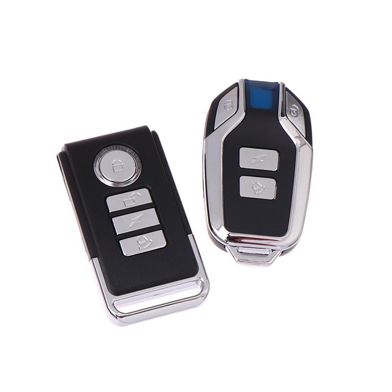 Bicycle Motorcycle Vibration Alarm Bike Alarm Remote Control Wireless Anti-Theft Alarm 113Db Triggered Vibration Sensor
