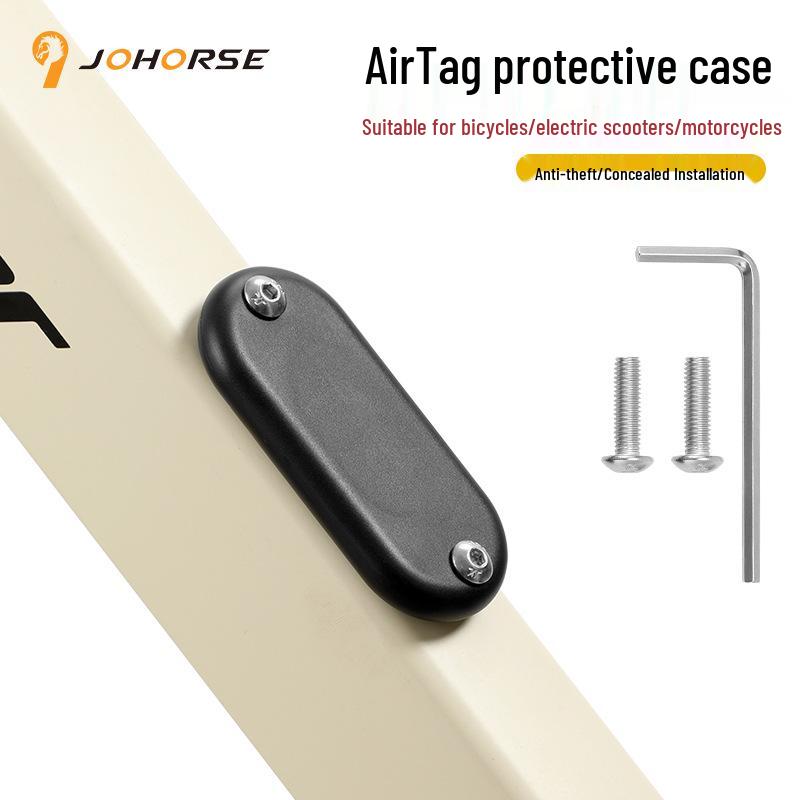 Self-Powered Electric Bike Airtag Holder: Anti-Theft, Anti-Lost, Hidden Protective Case