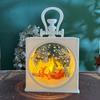 Christmas Tree Christmas Portable Lantern illuminated Christmas Hanging Lamp  Navidad