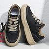 Arrival Leather Men Sneakers  Skateboard Footwear Breathable Leisure Male Casual Sneakers Versatile Tenis Masculino