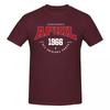 Unisex April Legends 1966 T Shirt Vintage Cotton Crewneck Unisex Clothing