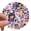 10/50 Peças Adesivos Fofos Kawaii da Aphmau Adesivos de Graffiti de Pelúcia da Aphmau para Mala DIY Laptop Skate Bicicleta Adesivos
