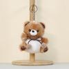 Plush Bear Keychain Cute Cartoon Toy For Kids And Students