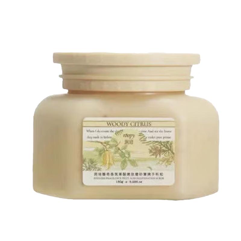 Roopy Фужерный Аромат AHA Отшелушивающий Скраб для Тела