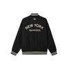 Varsity New York Yankees Jumper Baseball Collar Striped Letter American Vintage Long Sleeve Jacket Unisex Jackets Black 3AJPV0344-50BKS