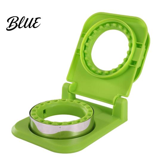 Uncrustable Sandwich Maker Homemade Sandwiches & Round Sealer Crustless Cutter Maker DIY Mold Cutting Sealing Tool for Kids Lunch