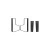 4Pcs Carbon Fiber Rear Door Handle Kit Cover Trim For Toyota FJ Cruiser 2007-14