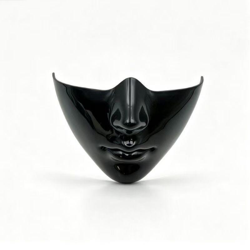Bionic Cyberpunk Lower Face Mask for Cosplay