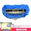 Large Air Conditioner Cleaning Cover Double Layer Thickening Wash Mounted Protective Dust Cleaner Bag Tightening Belt New