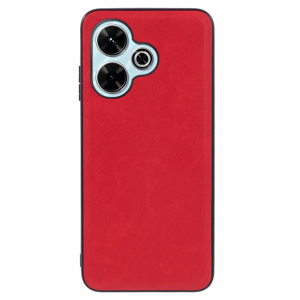 For Xiaomi Poco M6 Plus 5G/Redmi 13 5G/4G/Note 13R 5G Case Retro Leather Coated PC+TPU Phone Cover