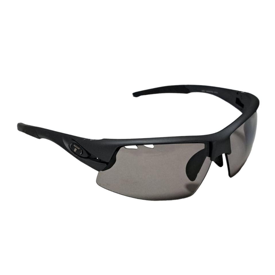 Used Like new Tiforge CRIT polarized sunglasses sports glasses matte gray CRIT polarized lenses cycling polarized lenses