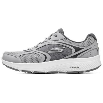 Go Run Comode Traspiranti Rete Ammortizzazione Resistenti Basse Scarpe da Corsa Uomo Sneaker Grigio Bianco 220371-GYW