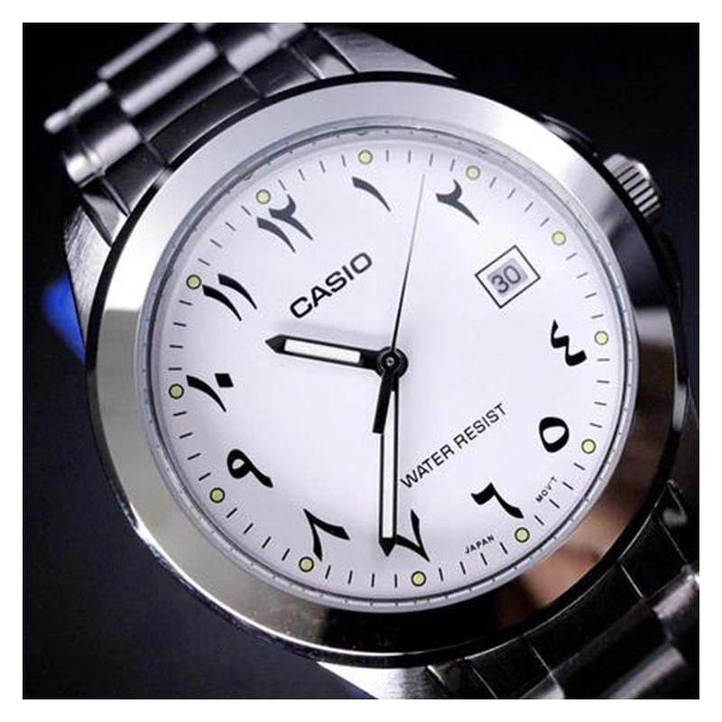 Casio Serie ESTÁNDAR Reloj Retro Deportivo de Moda Movimiento de Cuarzo de Negocios Correa de Acero Inoxidable Reloj Japonés y Coreano Reloj para Hombre MTP-1215A-7B3DF