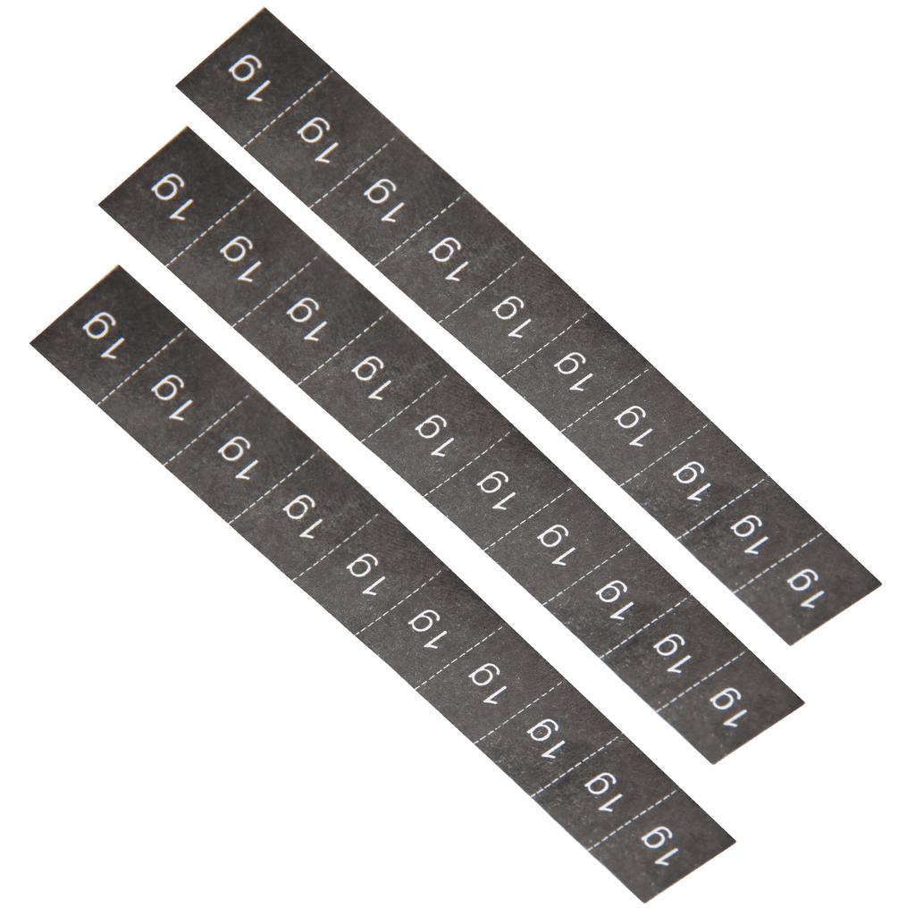 3pcs Golf Club Metal Tape Strips Add Power Weight Self Adhesive Sport Club Grip Tape