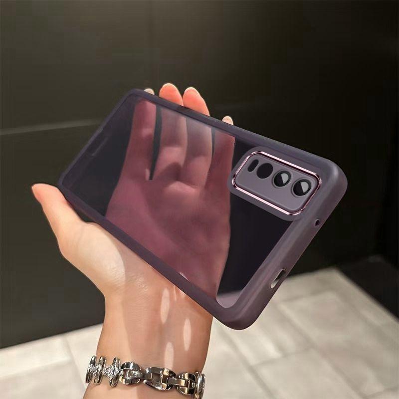 

For vivo Y20 Case Vivo Y20A Phone Case vivo Y12A Cover vivo Y12S Y20S Y20T Y20S Y20 S G Shookproof Plating Silicone back cover vivo Y20s