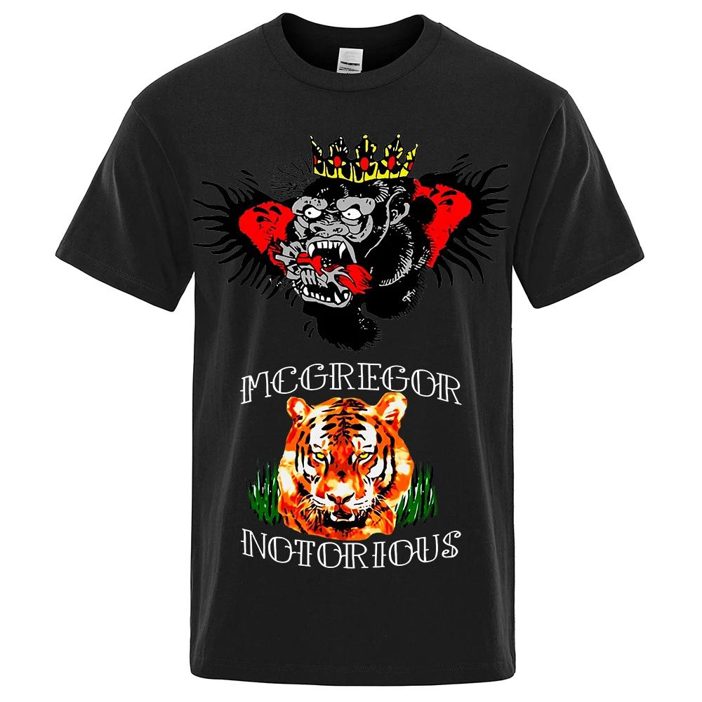 

Conor McGregor Tattoos Inspired Funny Print T-Shirt Men Fashion Casual Clothing O-Neck Cotton T Shirt Hip Hop Tees 80498 S