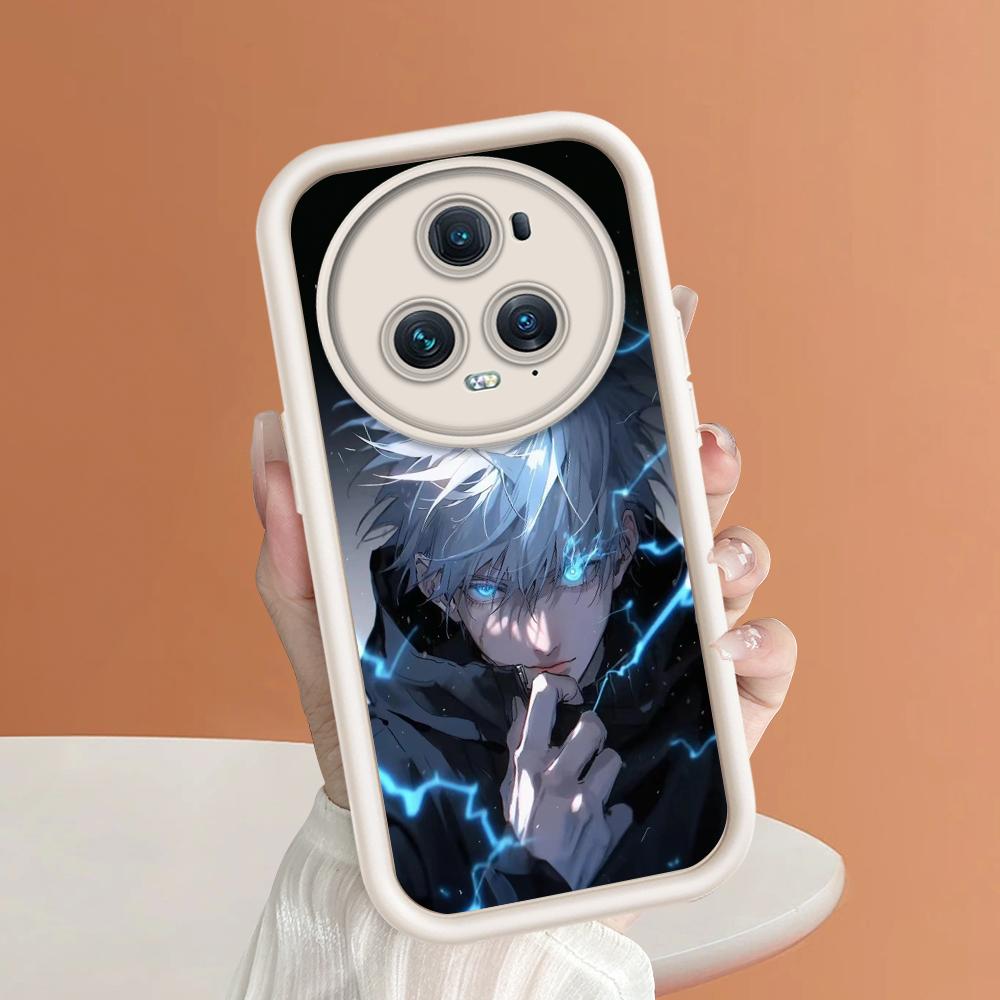 

Мягкий силиконовый квадратный чехол с рисунком лестницы для телефона, полное покрытие, противоударный защитный резиновый чехол для камеры для Huawei Honor Huawei P50 белый