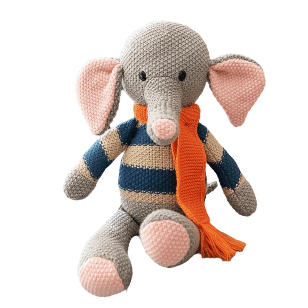 

Kawaii Style Knitted Animal Plush Toy Cute Design Soft Stuffed Plush Toy Children s Gift Style 5